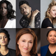 Top row, from left to right: Rutina Wesley, Rey Gallegos, Mamie Gummer. Bottom row, from left to right:: Agam Darshi, Nora Dunn, Jade Wu.